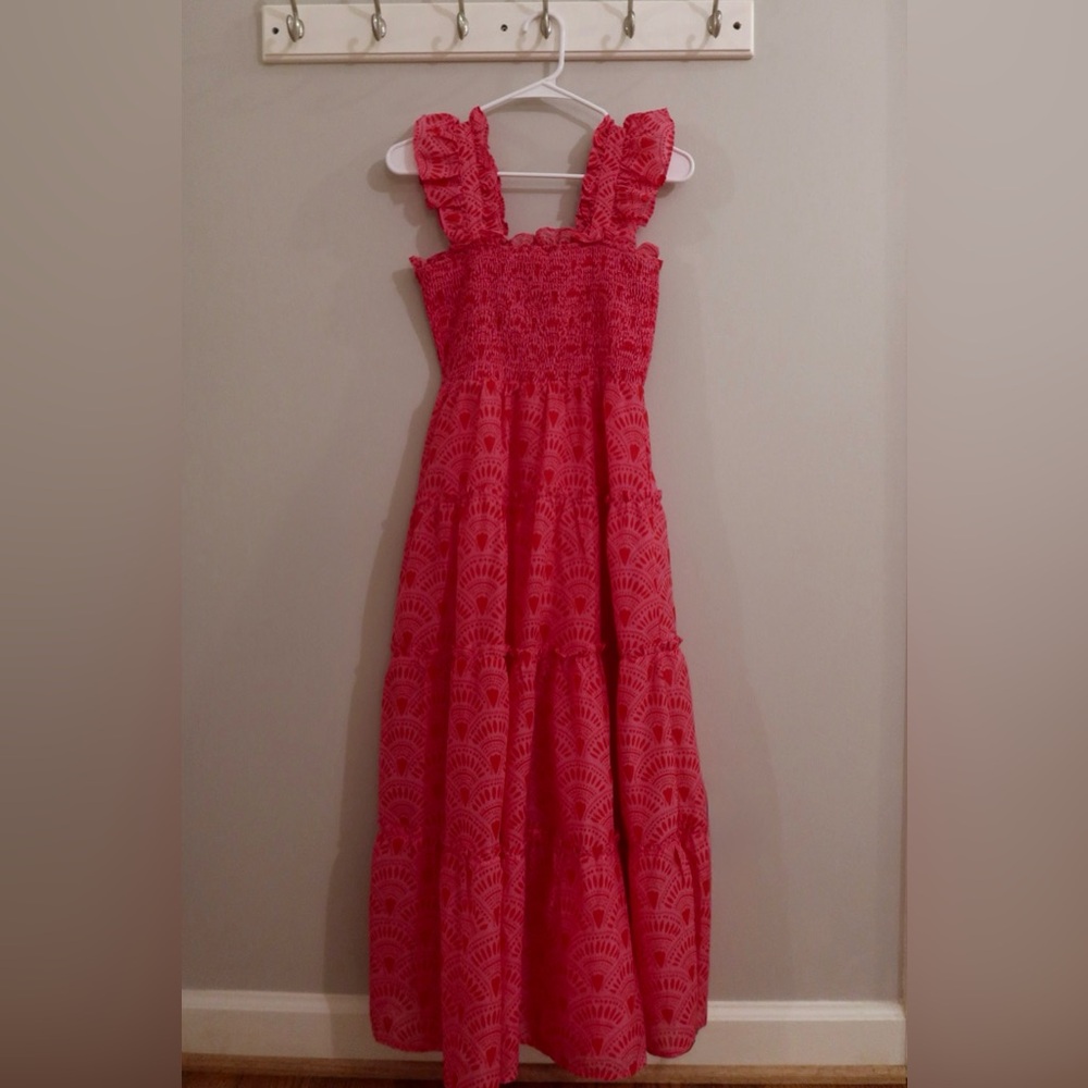 Elegant Pink Maxi Dress